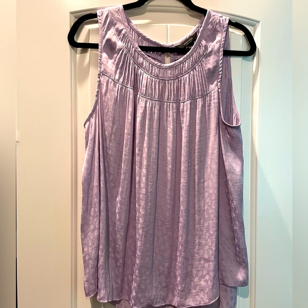 XL lavender sleeveless top